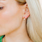 Screwback Stud Earrings - Heidi Pearl Bunny - Shop LINNY CO