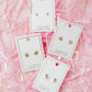 Screwback Stud Earrings - Heidi Pearl Bunny - Shop LINNY CO