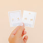 Screwback Stud Earrings - Heidi Pearl Bunny - Shop LINNY CO