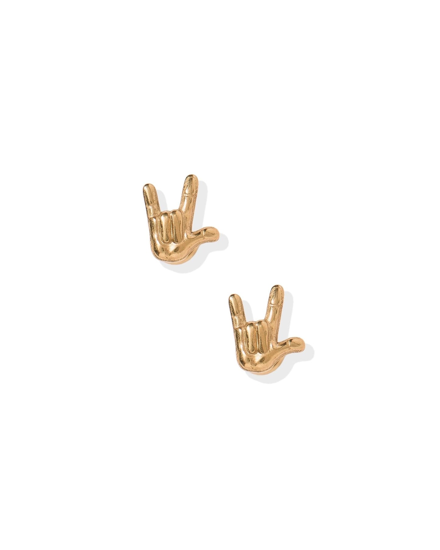 Screwback Stud Earrings - ILY Gold - Shop LINNY CO