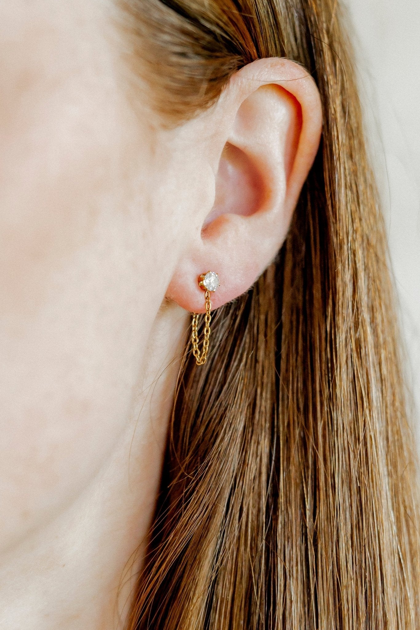 Screwback Stud Earrings - Indy Gold - Shop LINNY CO