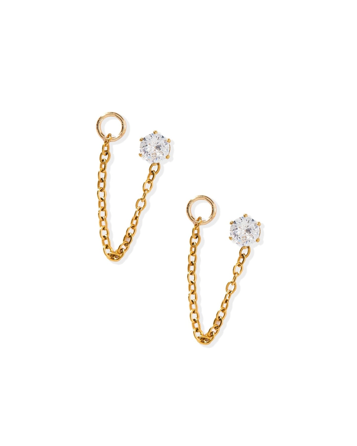 Screwback Stud Earrings - Indy Gold - Shop LINNY CO