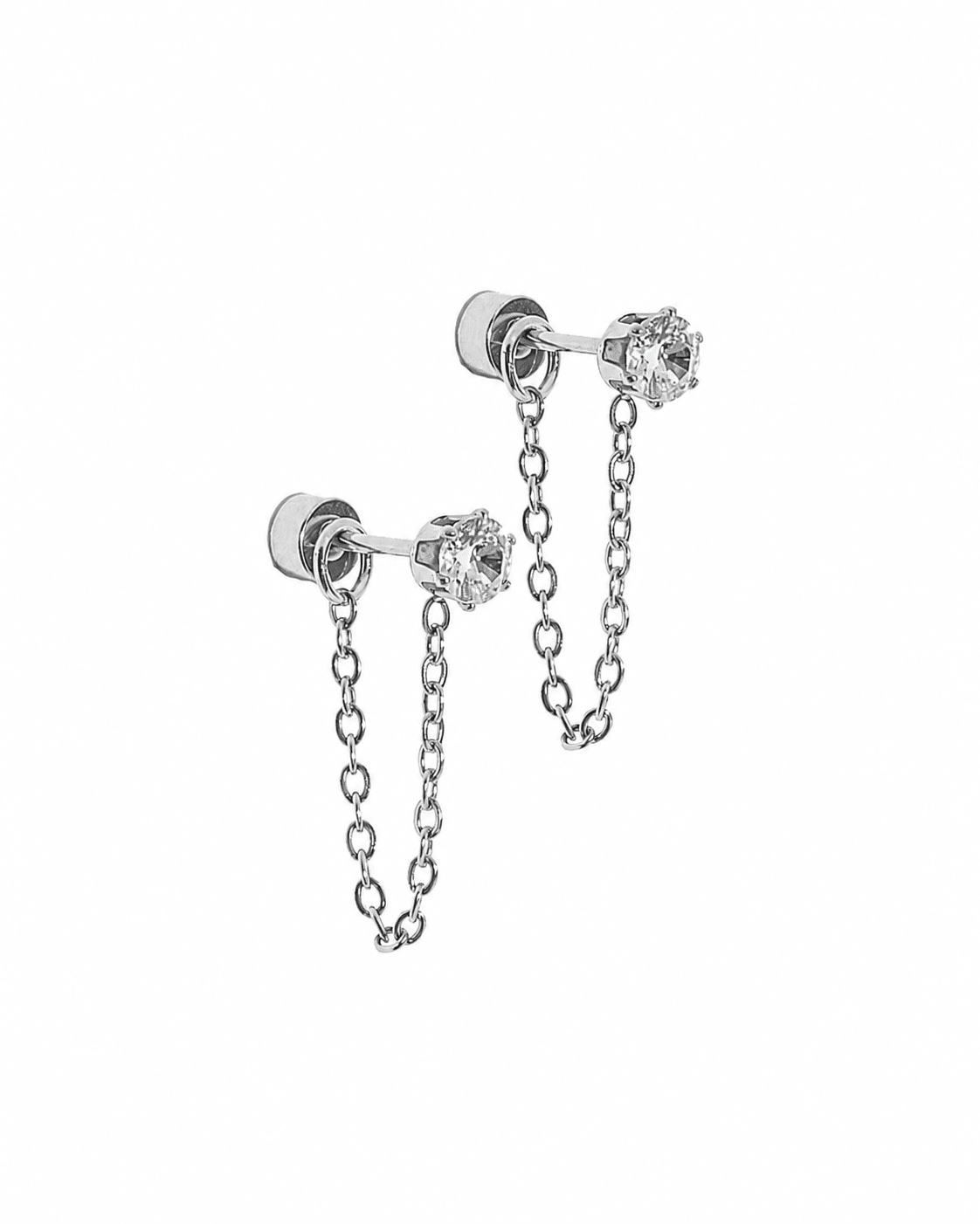 Screwback Stud Earrings - Indy Silver - Shop LINNY CO