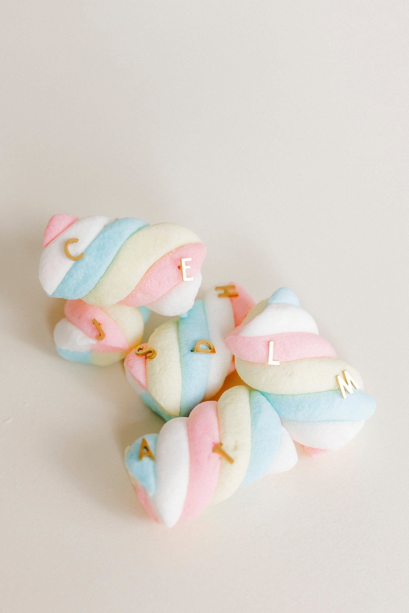 Screwback Stud Earrings - Initial M - Shop LINNY CO