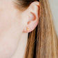 Screwback Stud Earrings - Initial R - Shop LINNY CO