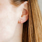 Screwback Stud Earrings - Initial T - Shop LINNY CO