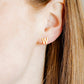 Screwback Stud Earrings - Initial W - Shop LINNY CO