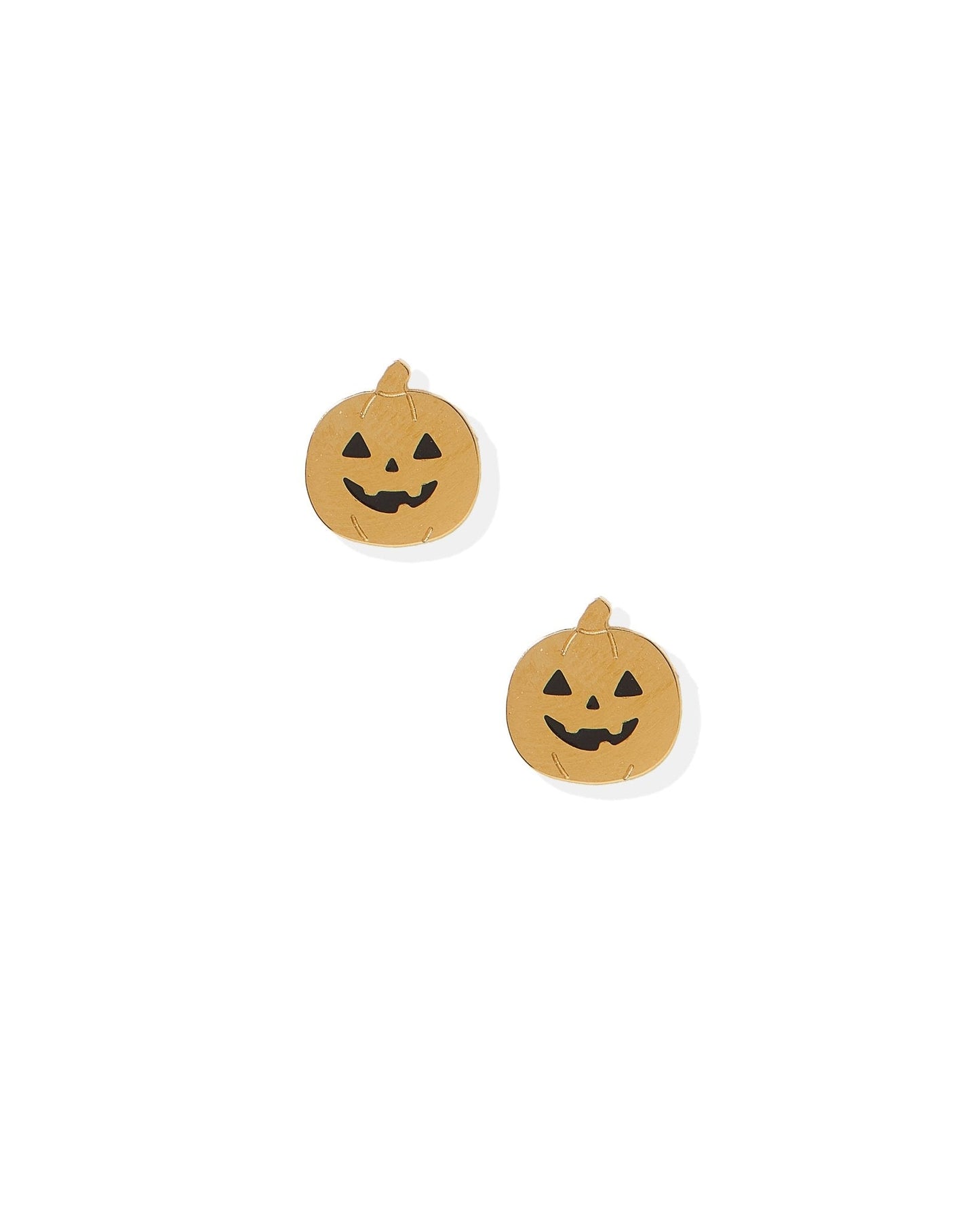 Screwback Stud Earrings - Jack - O' - Lantern - LINNY CO WholesaleStuds