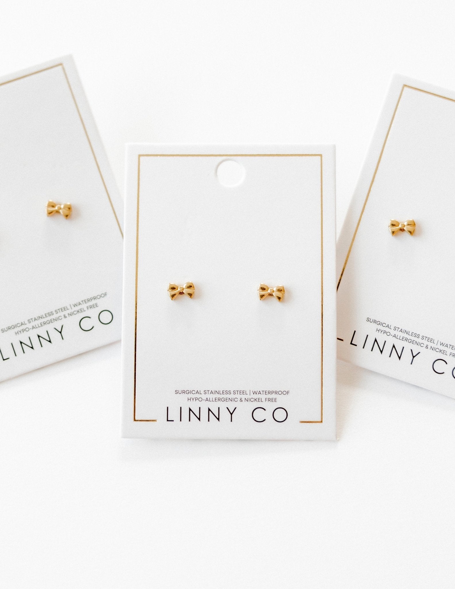 Screwback Stud Earrings - Kate Candy Gold - Shop LINNY CO