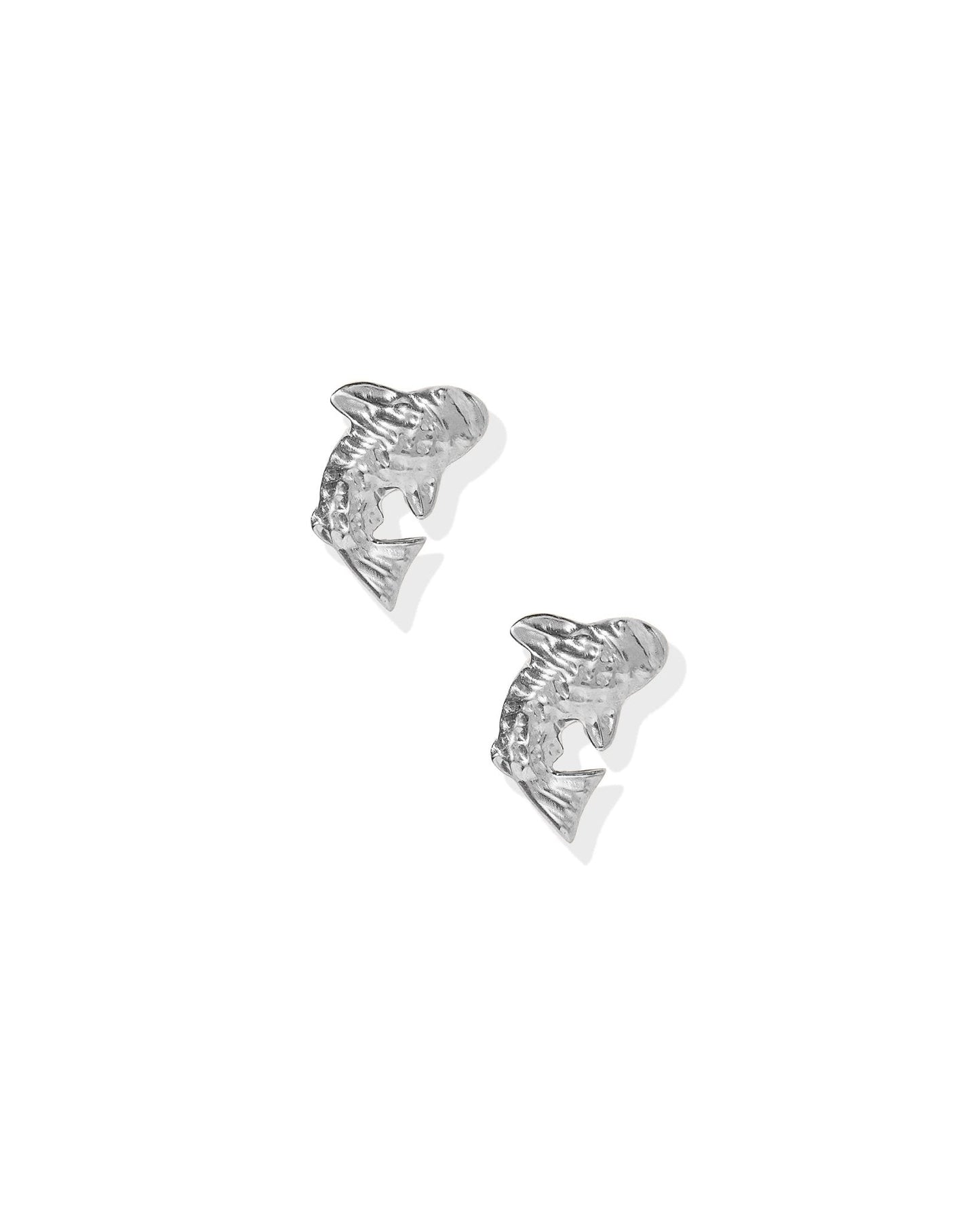 Screwback Stud Earrings - Koi Silver - Shop LINNY CO