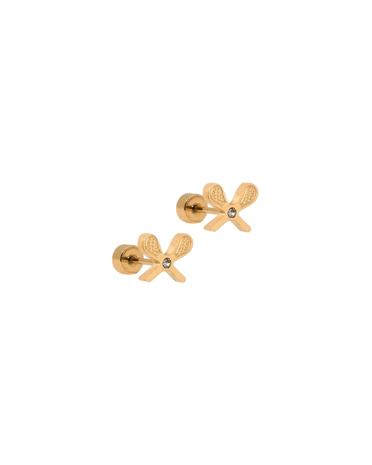 Screwback Stud Earrings - Lacrosse - Shop LINNY CO