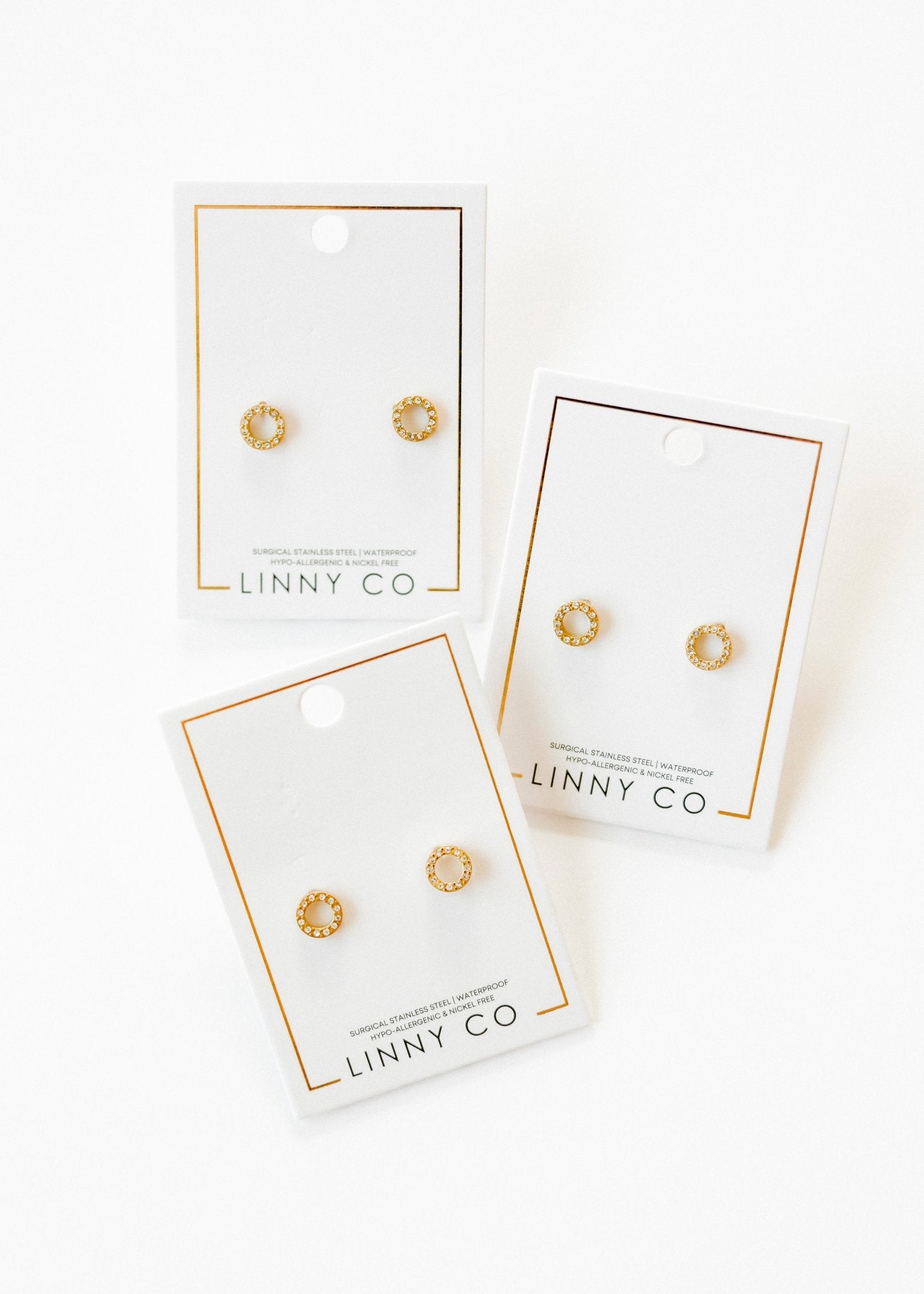Screwback Stud Earrings - Lainey - Shop LINNY CO