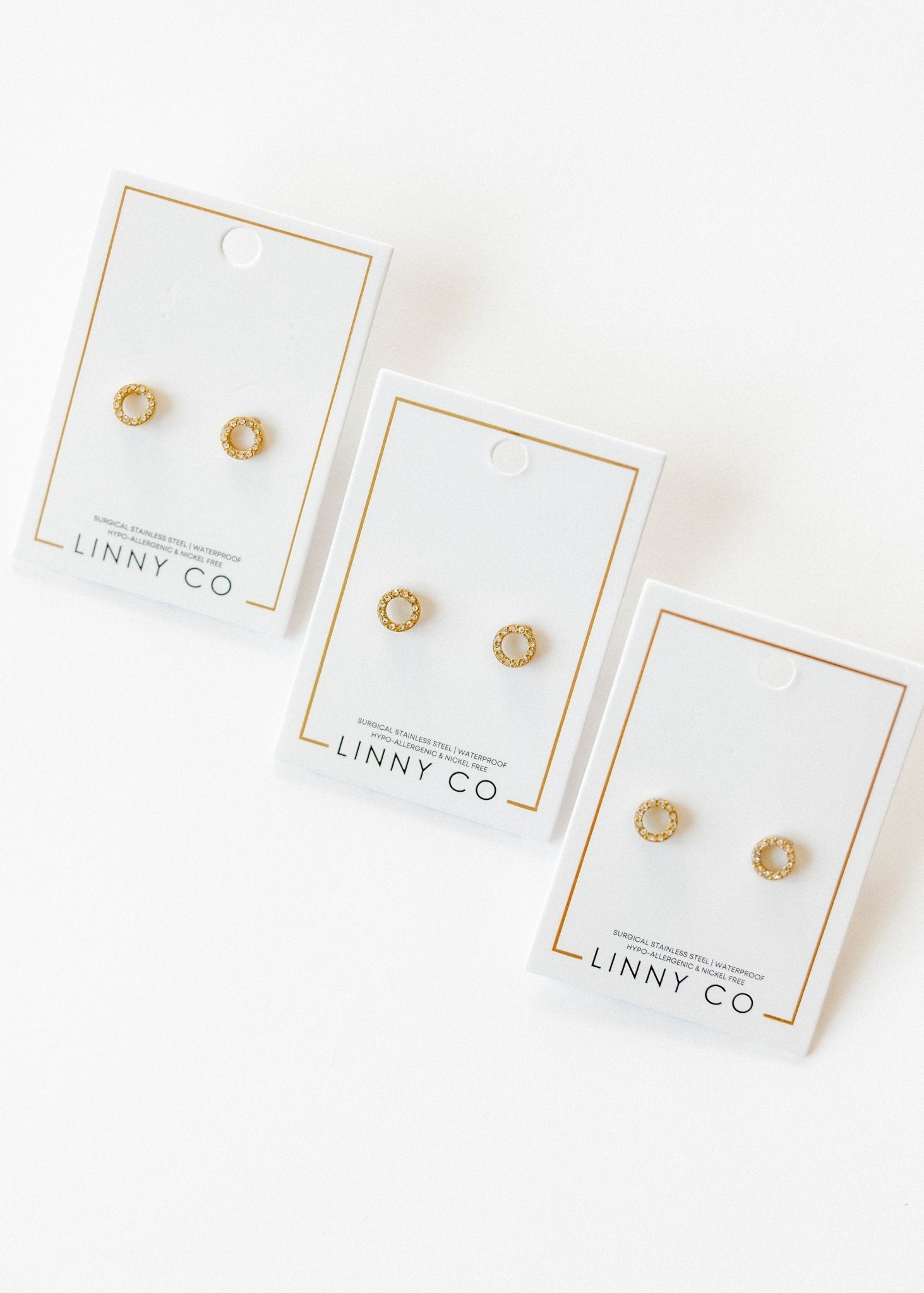 Screwback Stud Earrings - Lainey - Shop LINNY CO