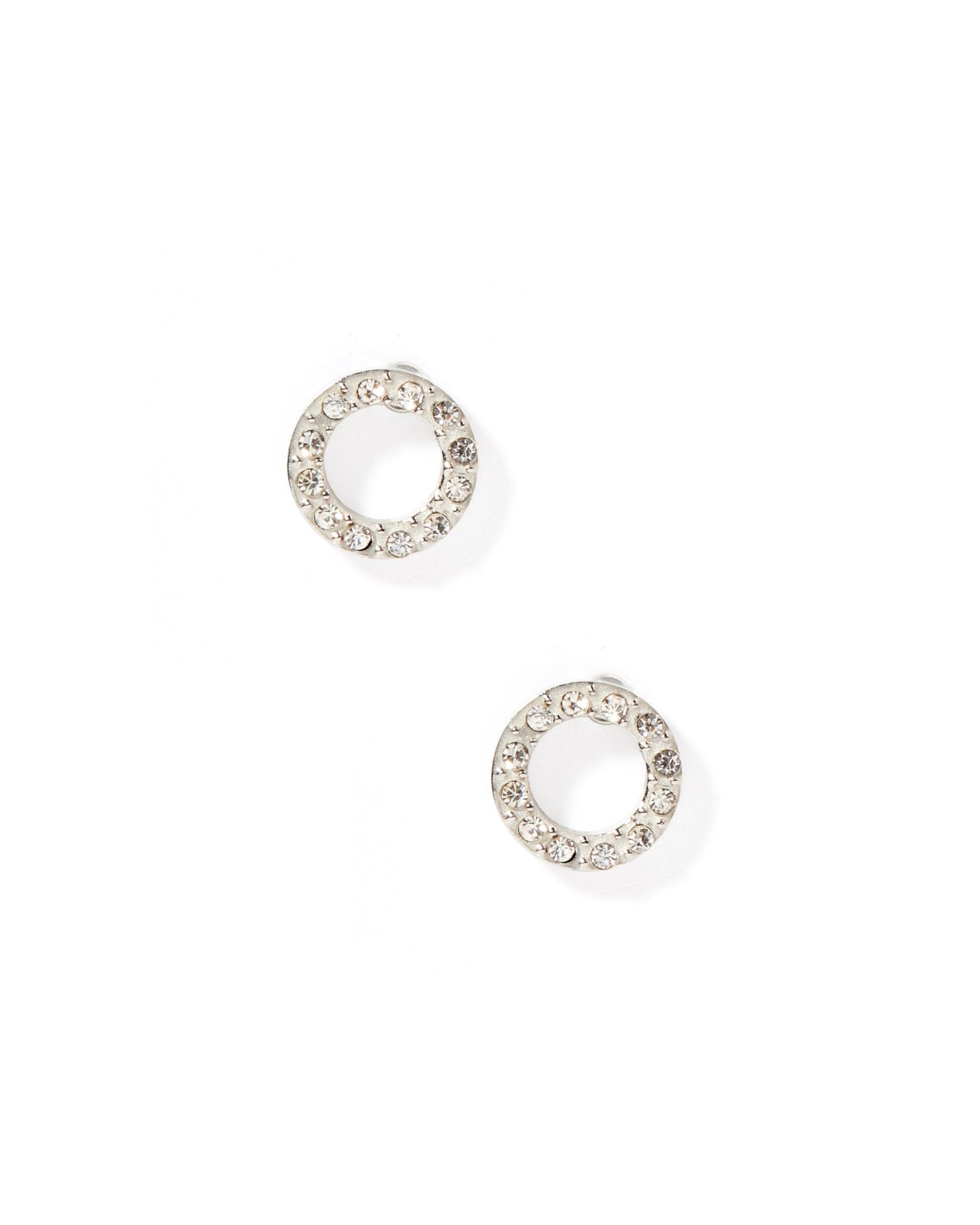 Screwback Stud Earrings - Lainey Silver - Shop LINNY CO