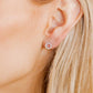 Screwback Stud Earrings - Lainey Silver - Shop LINNY CO