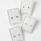 Screwback Stud Earrings - Lark Butterfly - Shop LINNY CO