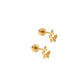 Screwback Stud Earrings - Lark Butterfly - Shop LINNY CO