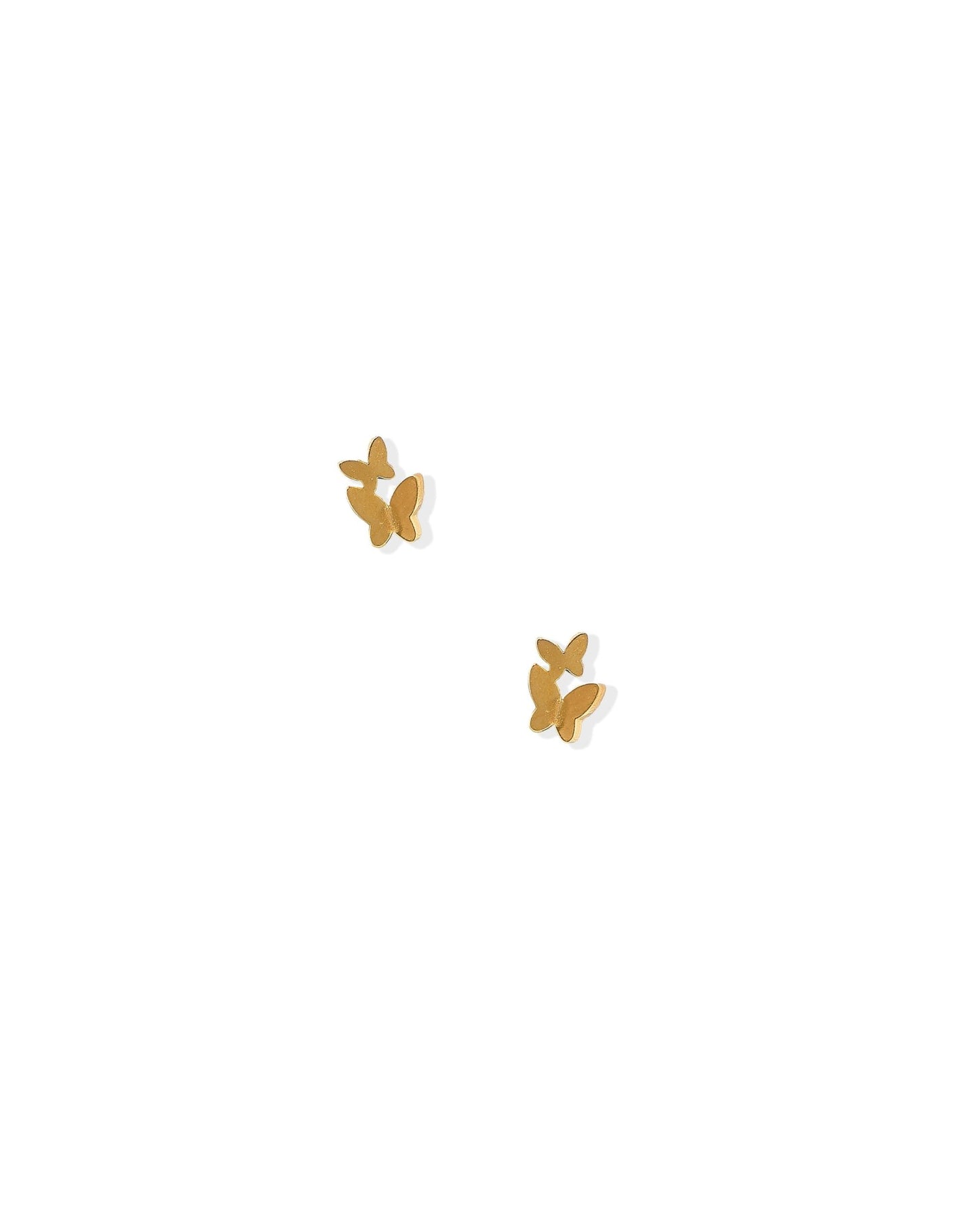 Screwback Stud Earrings - Lark Butterfly - Shop LINNY CO