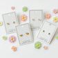 Screwback Stud Earrings - Lark Butterfly - Shop LINNY CO