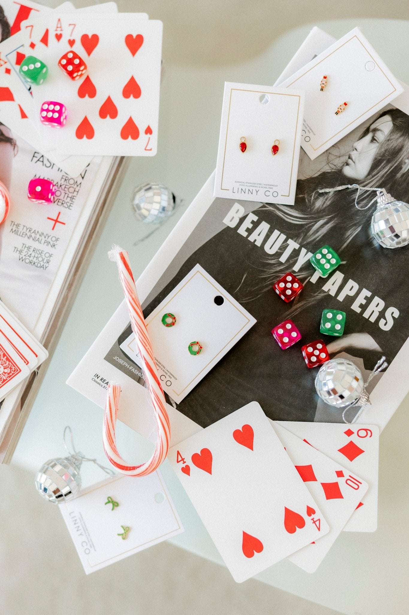 Screwback Stud Earrings - Leighton Wreath - Shop LINNY CO