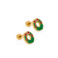 Screwback Stud Earrings - Leighton Wreath - Shop LINNY CO