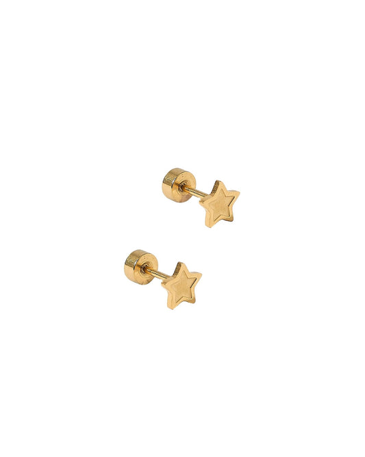 Screwback Stud Earrings - Lennon Star - Shop LINNY CO