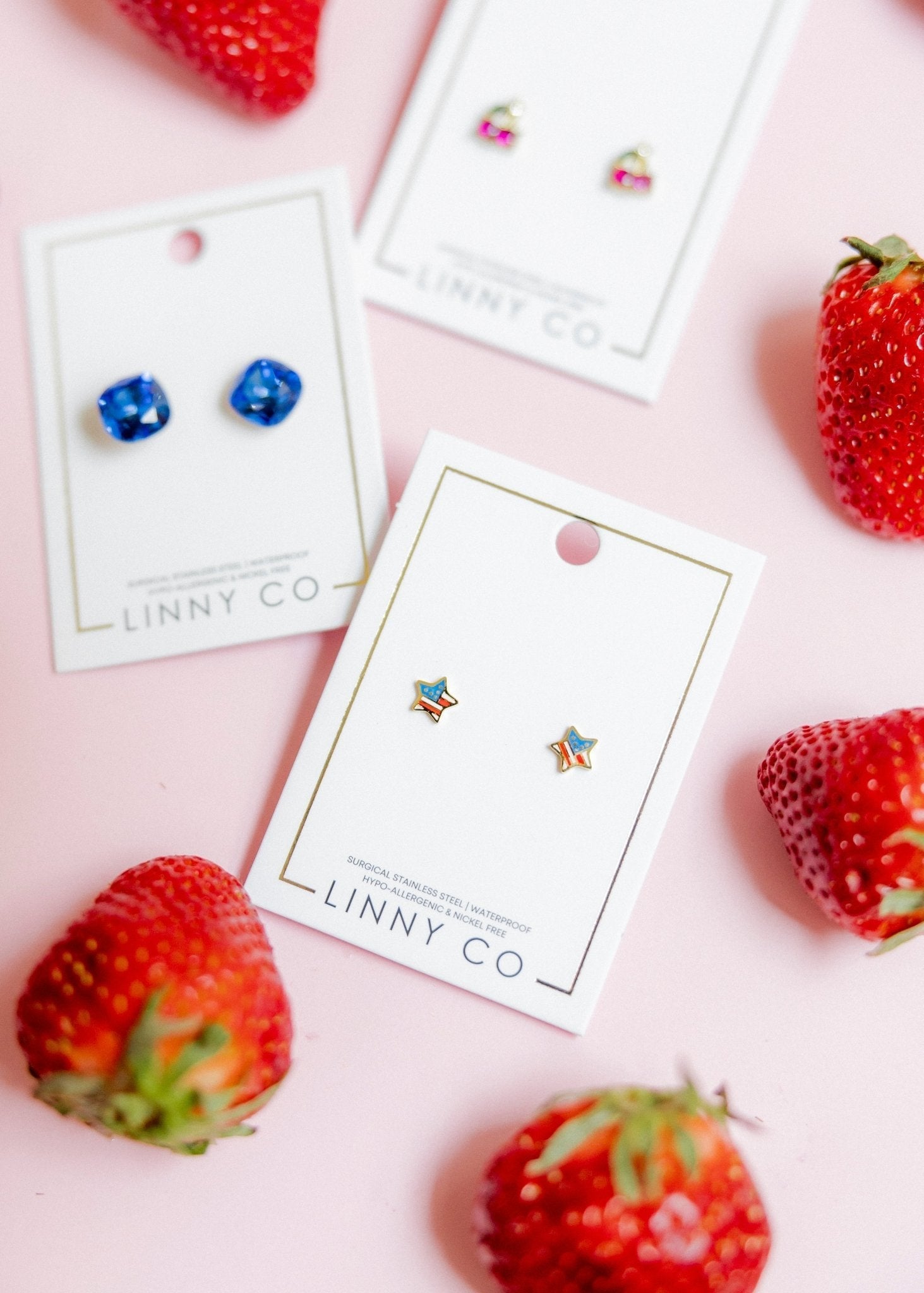 Screwback Stud Earrings - Liberty - Shop LINNY CO