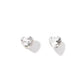 Screwback Stud Earrings Lux - Candy Heart - Clear - Shop LINNY CO