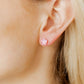 Screwback Stud Earrings Lux - Candy Star Bubblegum Pink - Shop LINNY CO