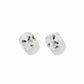 Screwback Stud Earrings Lux - Kit Clear - Shop LINNY CO