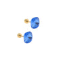 Screwback Stud Earrings Lux - Kit Cobalt Blue - Shop LINNY CO