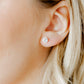 Screwback Stud Earrings Lux - Zuri Clear - Shop LINNY CO