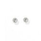 Screwback Stud Earrings Lux - Zuri Clear - Shop LINNY CO