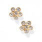 Screwback Stud Earrings - Lyla Clear - Shop LINNY CO