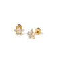 Screwback Stud Earrings - Lyla Clear - Shop LINNY CO