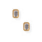 Screwback Stud Earrings - Madison Clear - Shop LINNY CO