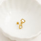 Screwback Stud Earrings - Madison Clear - Shop LINNY CO