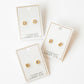 Screwback Stud Earrings - Madison Gold Clear - Shop LINNY CO
