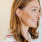 Screwback Stud Earrings - Madison Sapphire - Shop LINNY CO