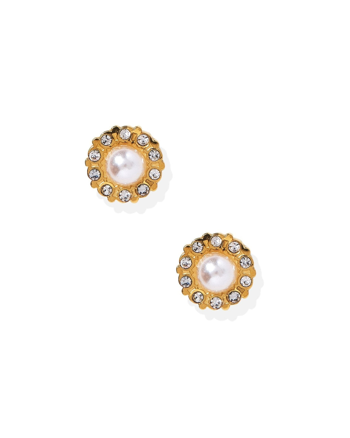 Screwback Stud Earrings - Margaret Pearl - Shop LINNY CO