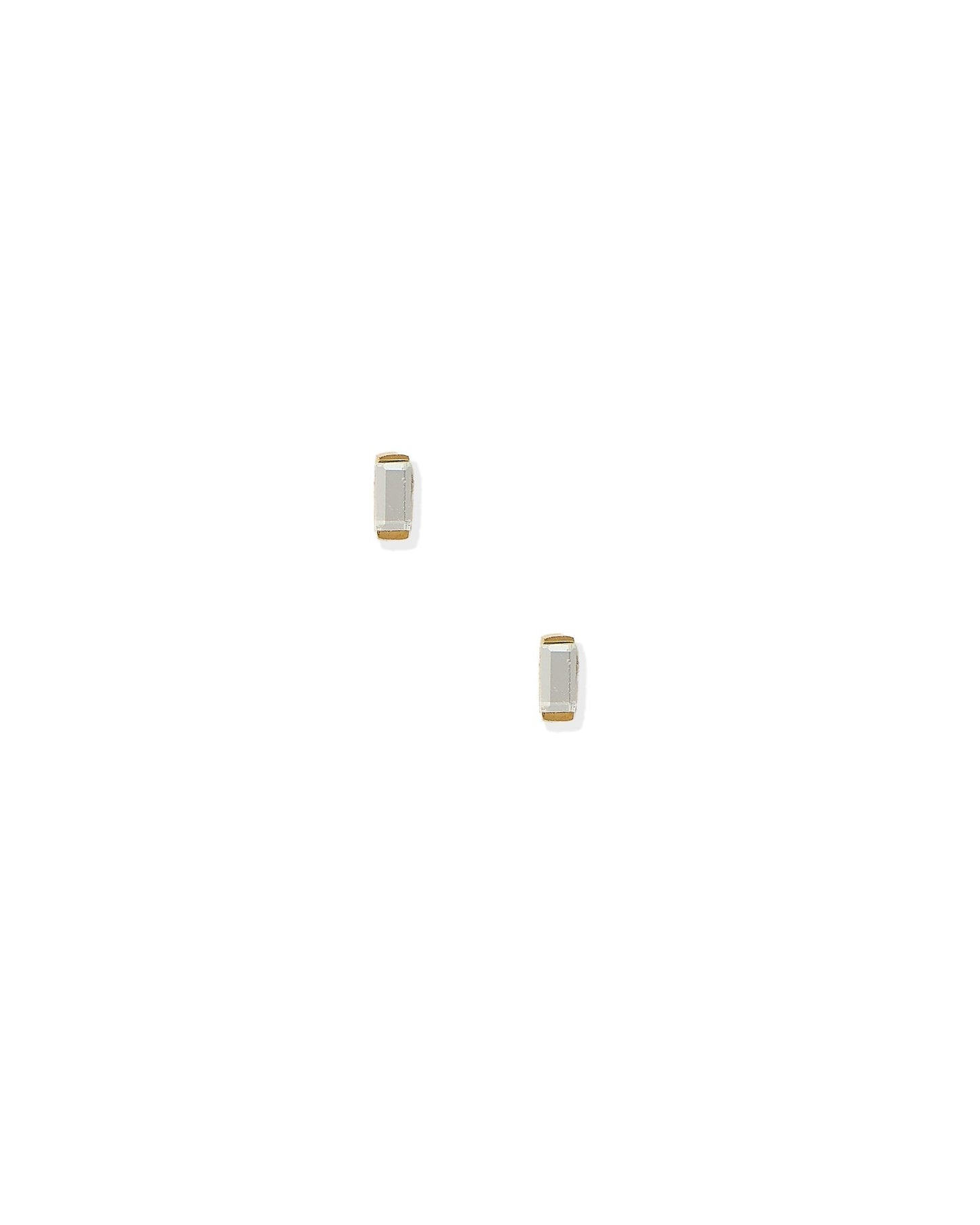 Screwback Stud Earrings - Micro Amber - Shop LINNY CO