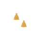 Screwback Stud Earrings - Micro Christmas Tree - Shop LINNY CO