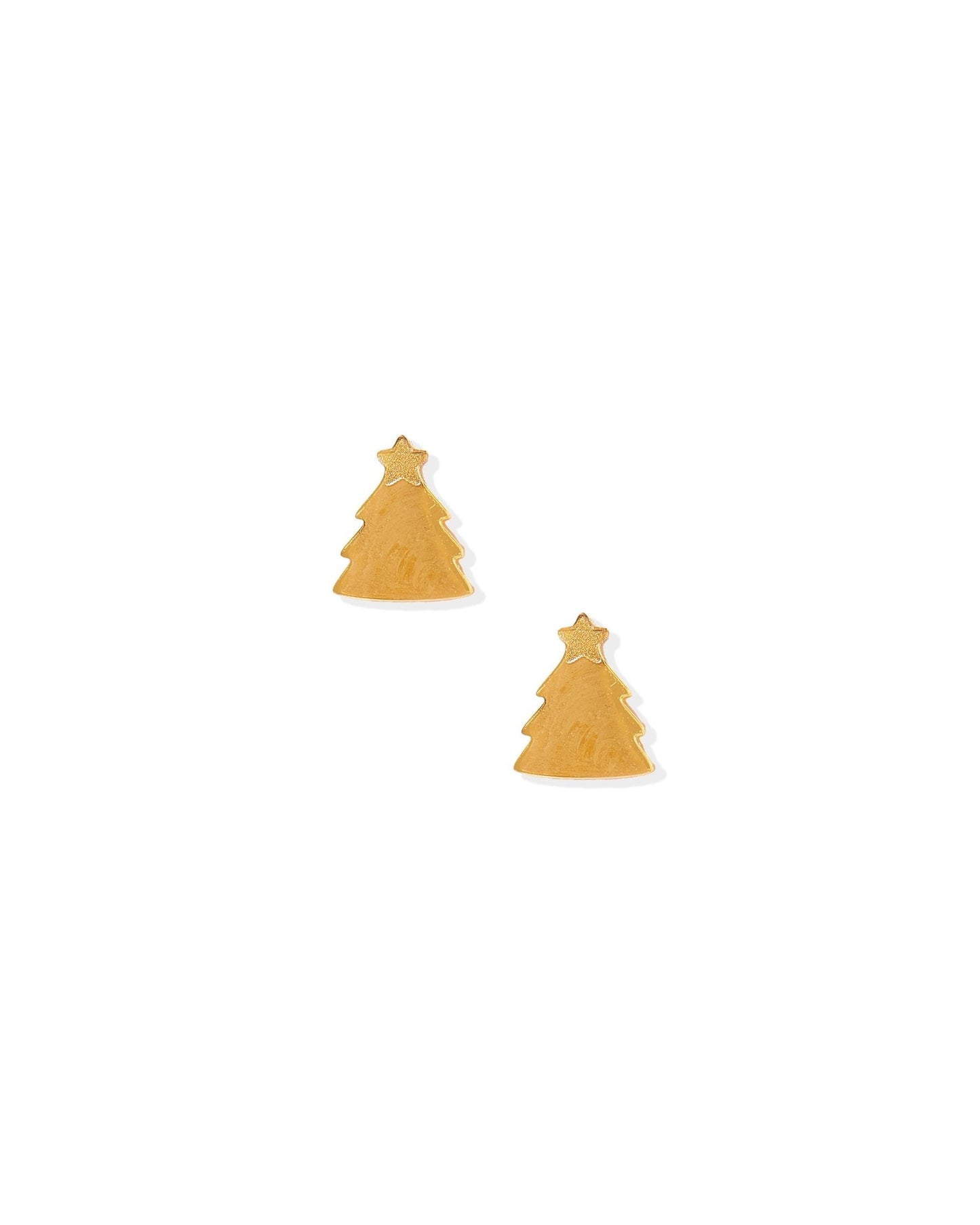 Screwback Stud Earrings - Micro Christmas Tree - Shop LINNY CO