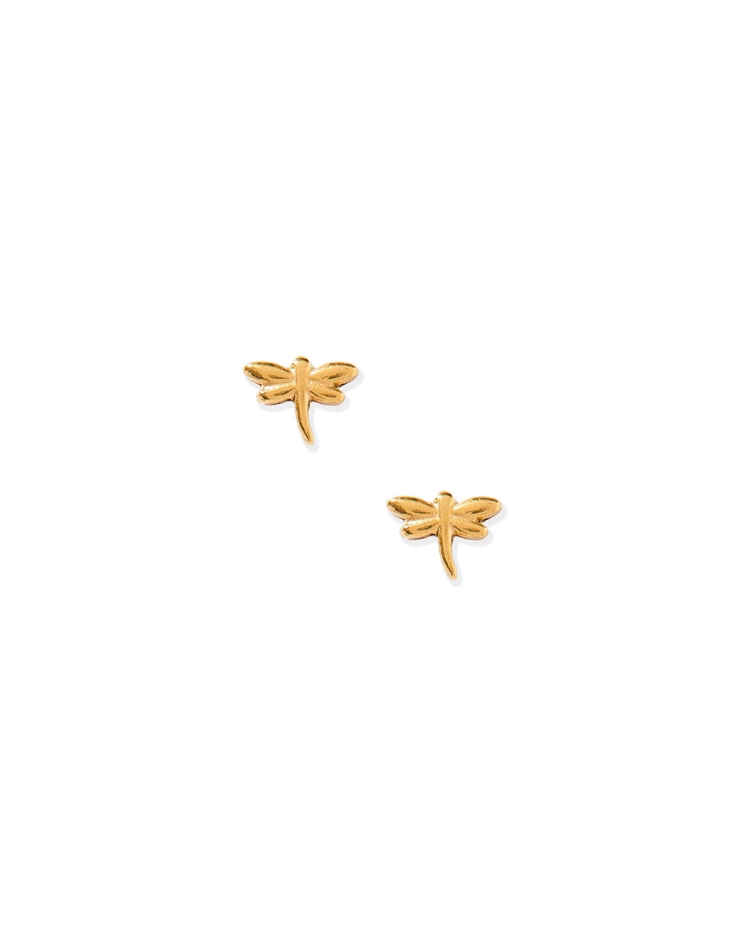 Screwback Stud Earrings - Micro Dragonfly - Shop LINNY CO