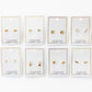 Screwback Stud Earrings - Micro Tally Gold - Shop LINNY CO