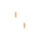 Screwback Stud Earrings - Micro Tally Gold - Shop LINNY CO