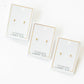 Screwback Stud Earrings - Micro Tally Gold - Shop LINNY CO
