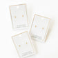 Screwback Stud Earrings - Micro Tally Gold - Shop LINNY CO