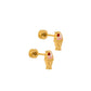 Screwback Stud Earrings - Milkshake - Shop LINNY CO