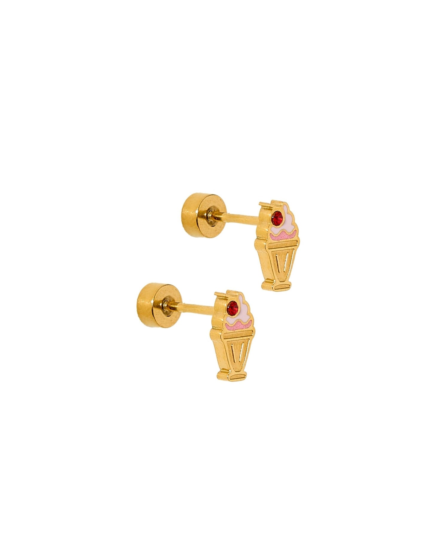 Screwback Stud Earrings - Milkshake - Shop LINNY CO